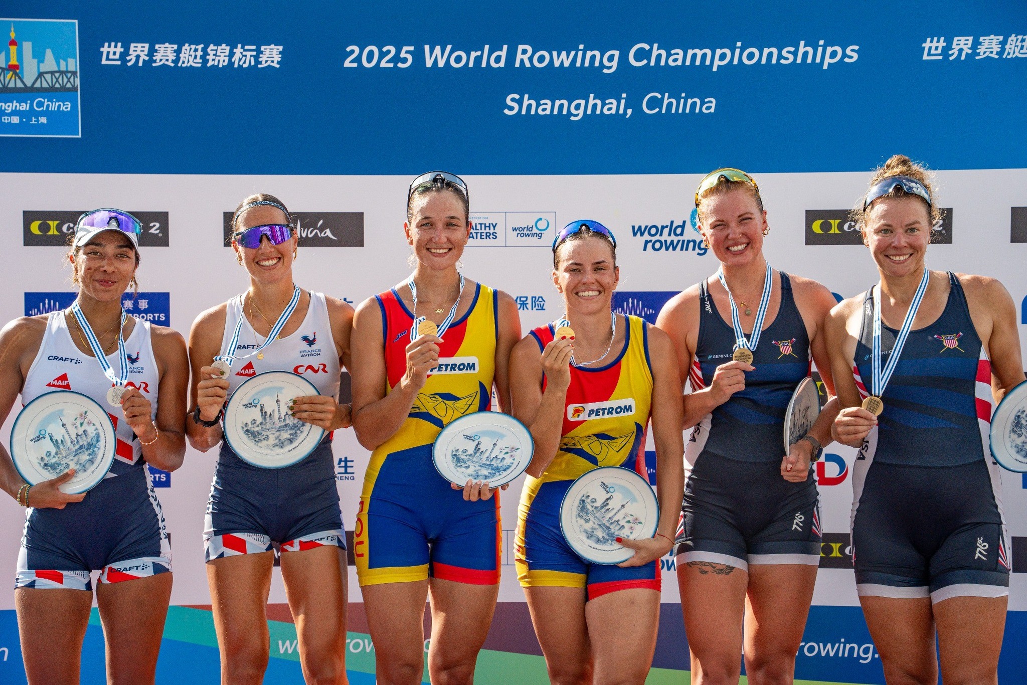 Canotaj W2 Aur Radi Rusu Cm 2025 Podium