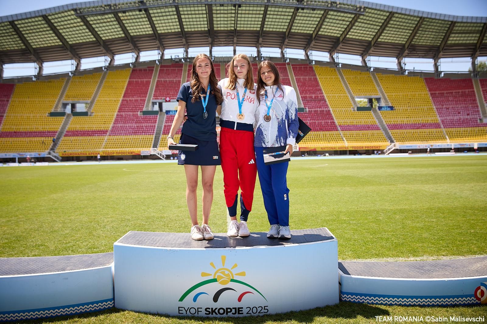 Atletism Bz Ana Dogan Lungime Fote Skopje 2025 Podium 0